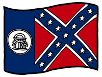 Georgia State Flag